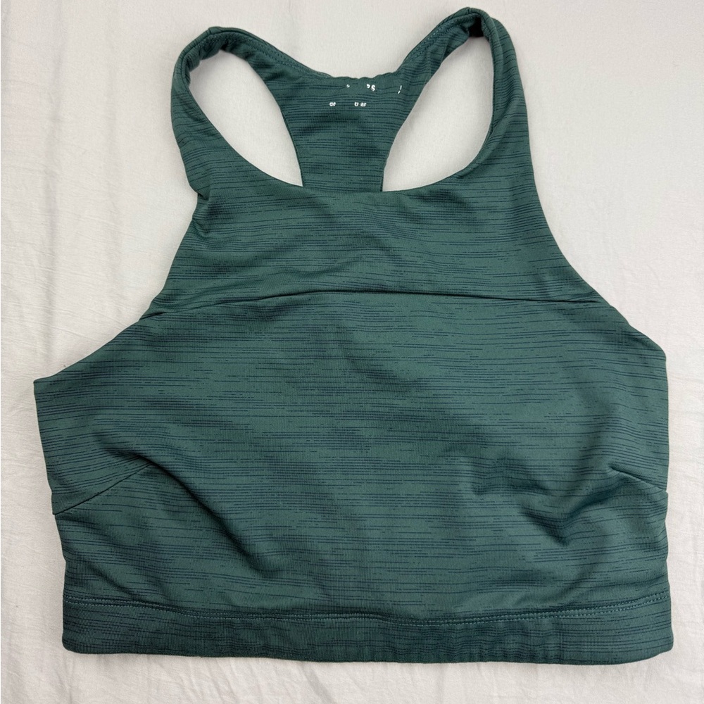 Outdoor Voices TechSweat Crop Top‎ in green size small
